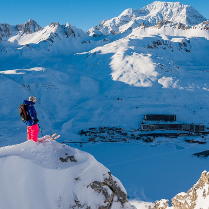 Tignes le Lac et Charles Navillod