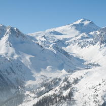 Le glacier de la Grande Motte