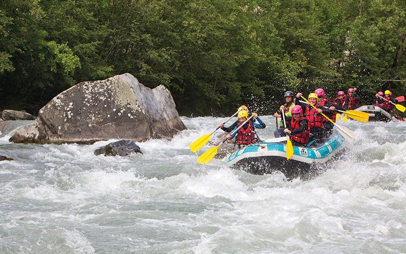 Expedition de Rafting