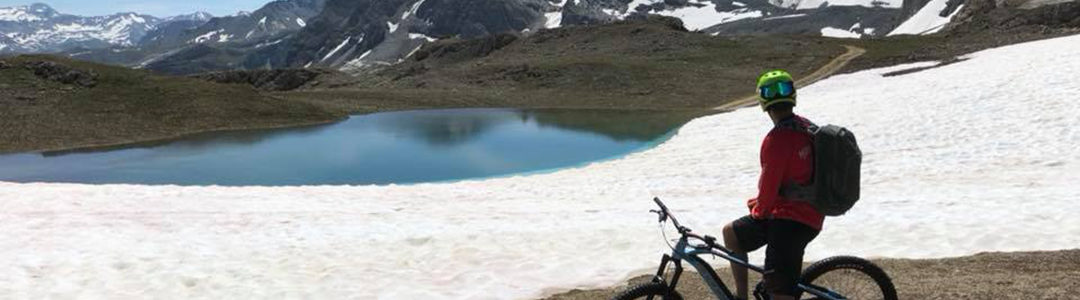 Les pistes de VTT du Bike Park de Tignes