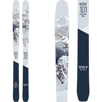 Skis Free ride Mountain Story - Icelantic Natural 101