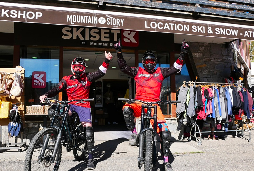 Location de VTT chez Mountain Story à Tignes le Lac